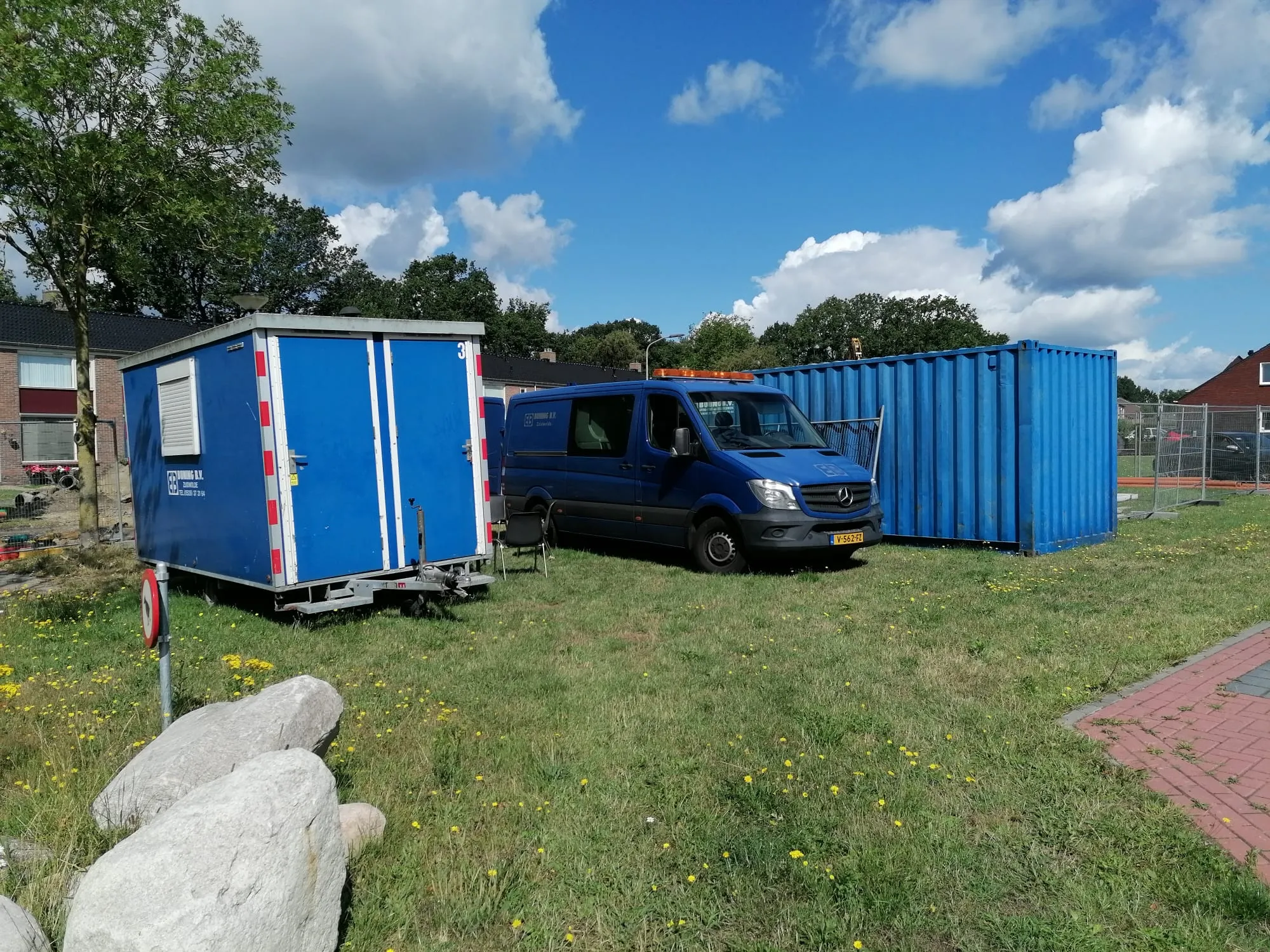 Buning aan de slag in Beilen