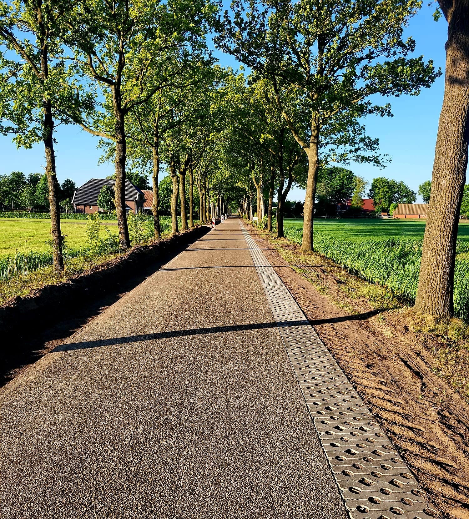 Kilometers bermplaten in Westerwolde 2025